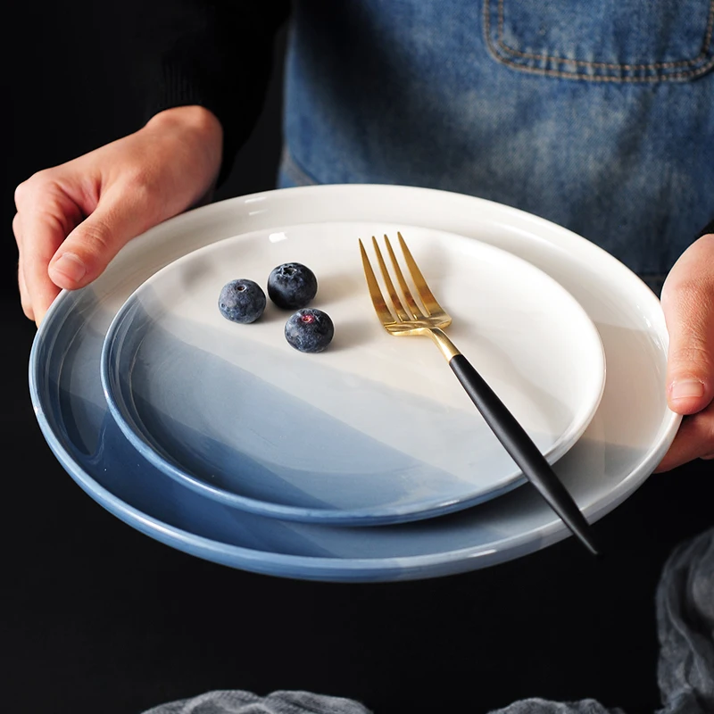 Fashion Ceramic Dinner Plate noodle steak Dinner Dishes Pasta Steak Dessert Plates Fine Bone China coffee cup Kitchenware
Fashion Ceramic Dinner Plate noodle steak Dinner Dishes Pasta Steak Dessert Plates Fine Bone China coffee cup Kitchenware