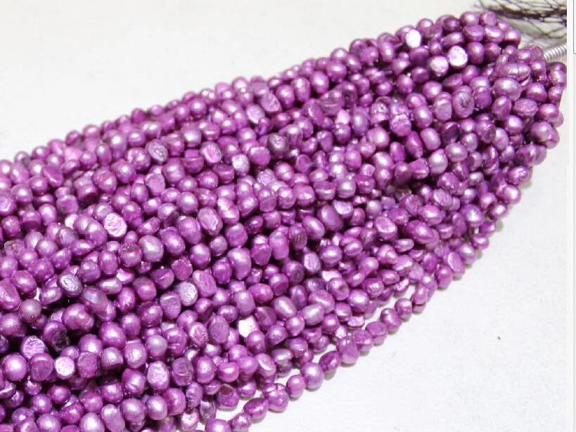 Wholesale Real Pearl Bead 5-8mm 15'' Purple Natural Freshwater Pearl Loose Bead Handmade Gift
Wholesale Real Pearl Bead 5-8mm 15'' Purple Natural Freshwater Pearl Loose Bead Handmade Gift
