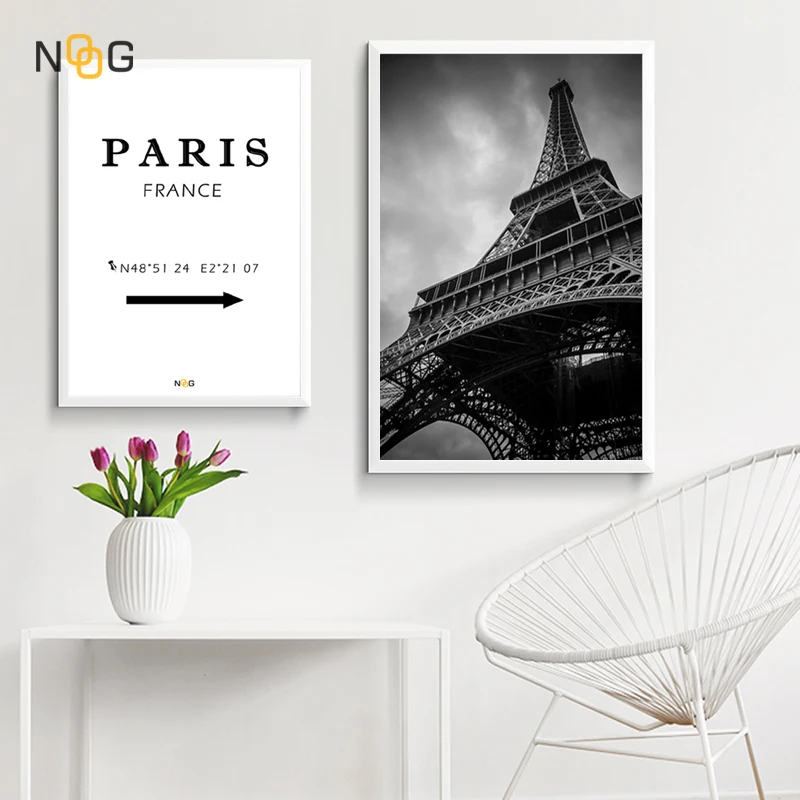NOOG Nordic Lanscape poster Wall Art The Eiffiel Tower Of France Canvas Poster And Canvas Painting For Paris Home Decorative
NOOG Nordic Lanscape poster Wall Art The Eiffiel Tower Of France Canvas Poster And Canvas Painting For Paris Home Decorative