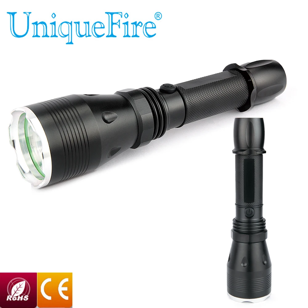 

UniqueFire UF-V24 Hot Selling Flashlight 3W Middle Button 240LM Led Torch 3 Mode Aluminium Alloy Multipurpose Lamp