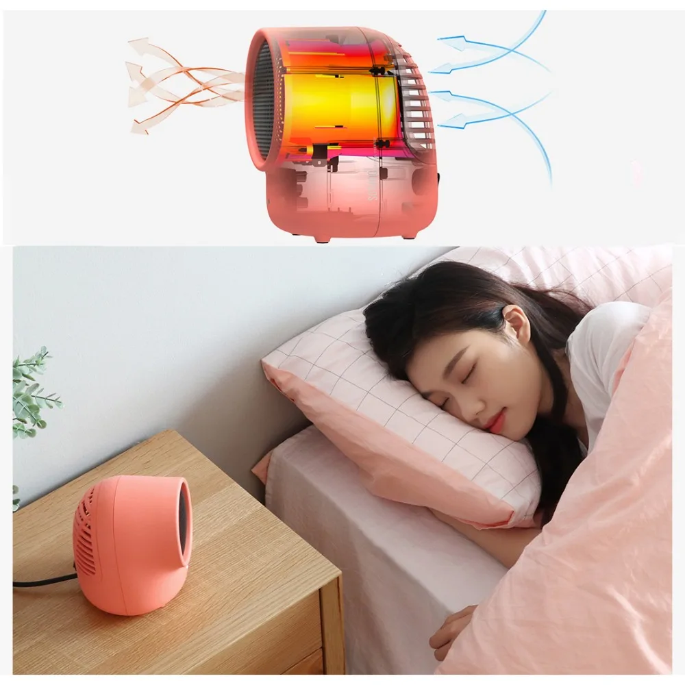Original Xiaomi Mijia Mini Warmbaby Heater Stay Meng style Simple peace of mind Dumping power failure design Warm body and | Электроника