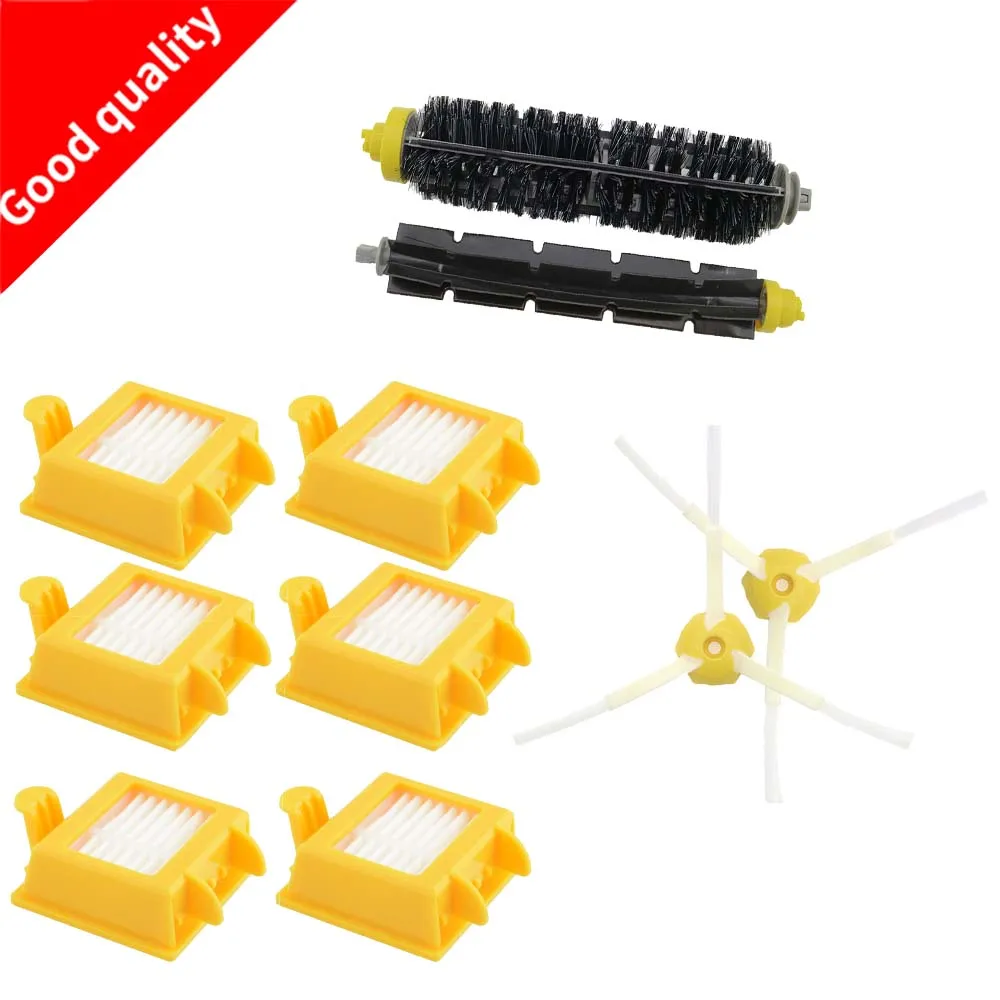 6 HEPA Filter +2 Side Brush +1 set Bristle Brush for iRobot Roomba 700 replacement parts 760 770 780
6 HEPA Filter +2 Side Brush +1 set Bristle Brush for iRobot Roomba 700 replacement parts 760 770 780