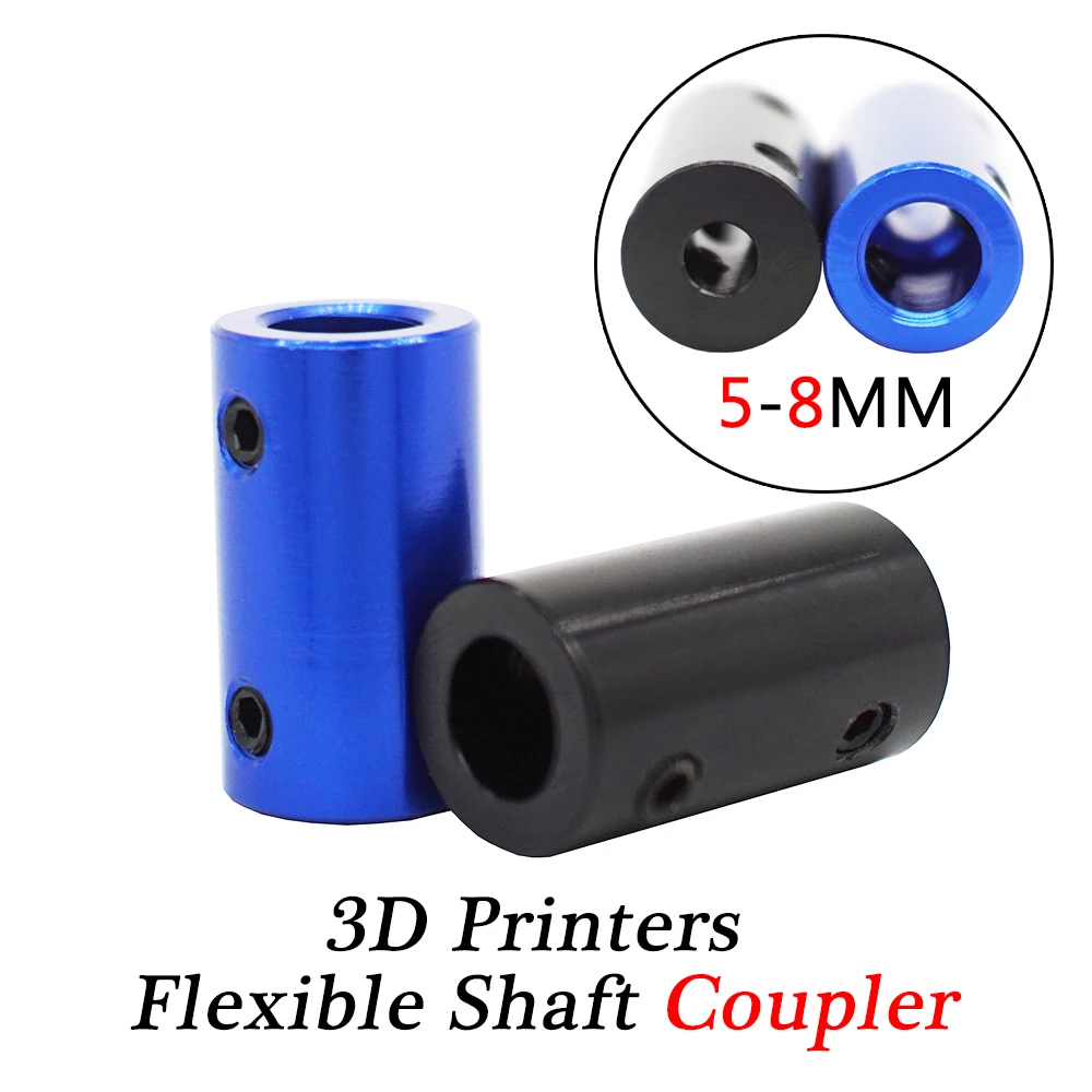 3D Printers Parts Flexible Shaft Coupler 5-8mm step motor and screw connecting parts aluminum alloy connector 1pc
3D Printers Parts Flexible Shaft Coupler 5-8mm step motor and screw connecting parts aluminum alloy connector 1pc
