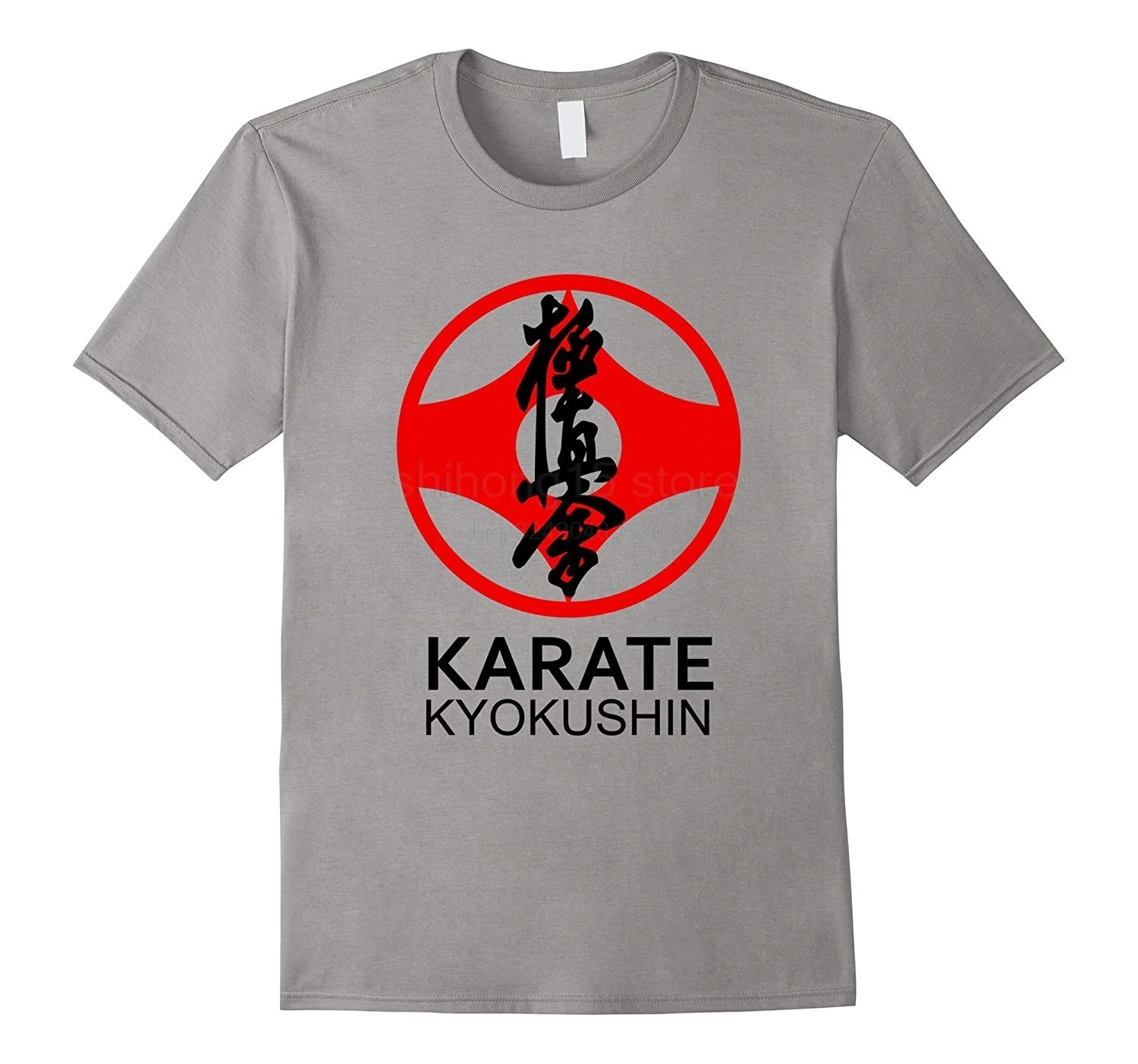 Каратэ Kyokushin боевые искусства футболка Летняя мода Мужская с коротким рукавом |