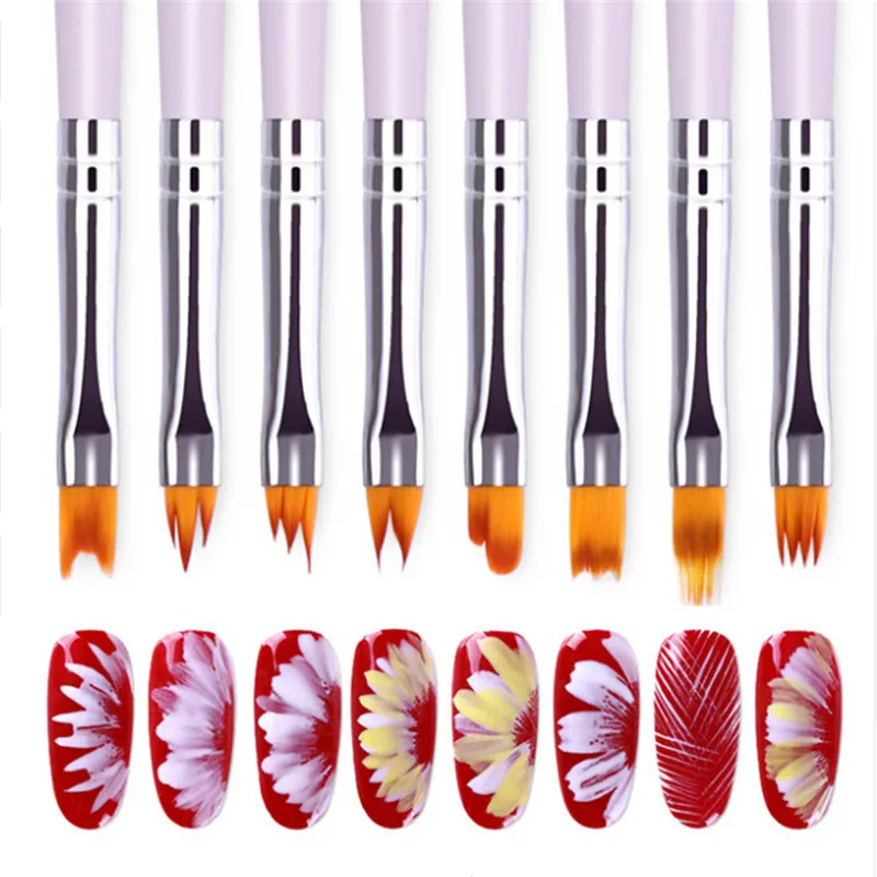 1PC Fiber Painting Nail Brush UV Gel Flower Drawing Pen Purple Handle Floral Painting Brush Manicure Nail Art Tool
1PC Fiber Painting Nail Brush UV Gel Flower Drawing Pen Purple Handle Floral Painting Brush Manicure Nail Art Tool