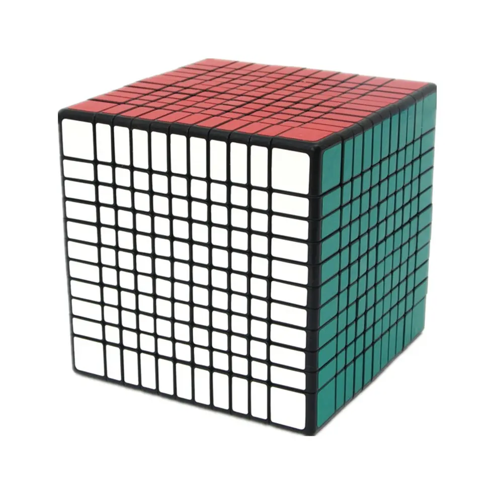 ShengShou 11x11x11 кубик рубика волшебный куб 11 слоев черно белая наклейка 11x11 скоростной