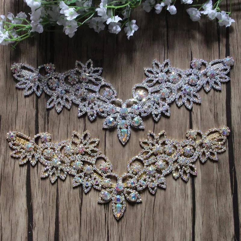 Free Shipping 2pcs/lot 8.5'' Rhinestone Floral Collar Applique Flower Patch Wedding Bridal Applique Rhinestone Patch LSAP111101
Free Shipping 2pcs/lot 8.5'' Rhinestone Floral Collar Applique Flower Patch Wedding Bridal Applique Rhinestone Patch LSAP111101