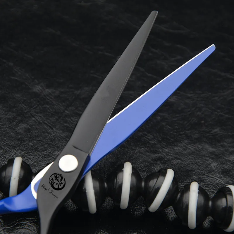 Purple Dragon 6 inch Black&Blue Hair Scissors Pro Tesoura Hairdressing Styling Tools Salon Cutting Straight Thinning Bag Case
Purple Dragon 6 inch Black&Blue Hair Scissors Pro Tesoura Hairdressing Styling Tools Salon Cutting Straight Thinning Bag Case