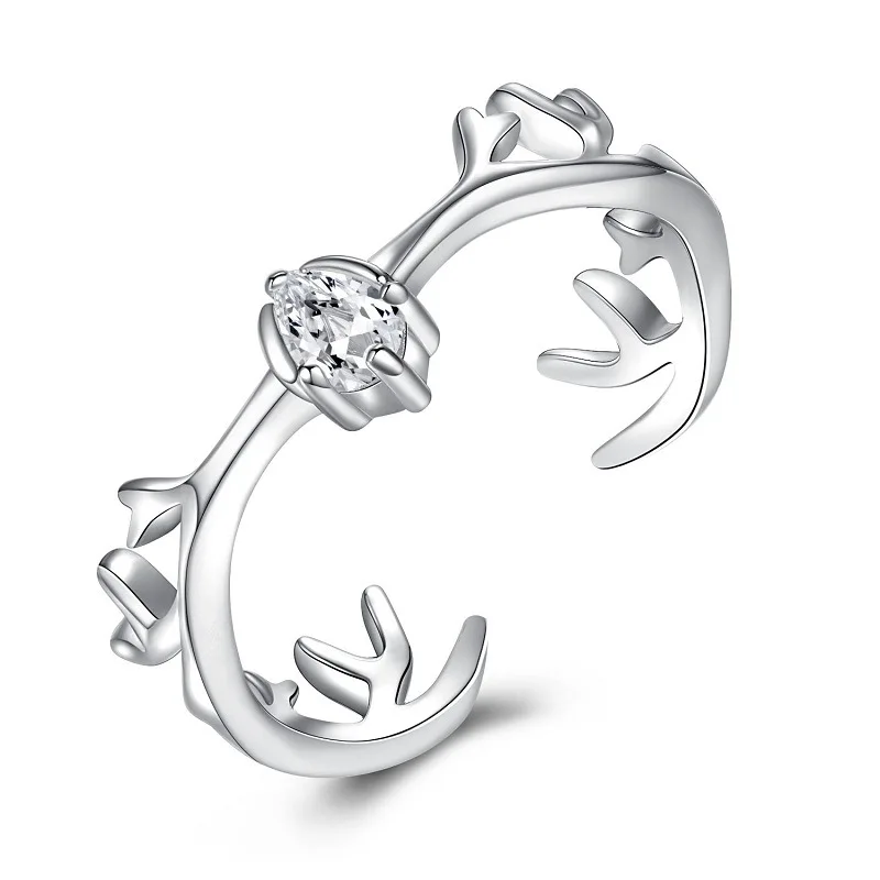 Ataullah A Deer With You Ring Adjustable Sterling 925 Silver Jewelry Rings Engagement for Woman Lady Anniversary Gift RW021
Ataullah A Deer With You Ring Adjustable Sterling 925 Silver Jewelry Rings Engagement for Woman Lady Anniversary Gift RW021