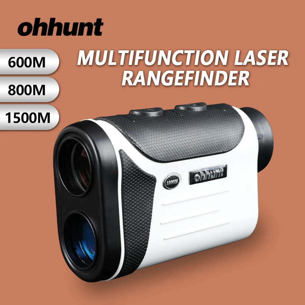 Охотничий лазерный дальномер ohhunt 600 м 800 1500 многофункциональный измерительный