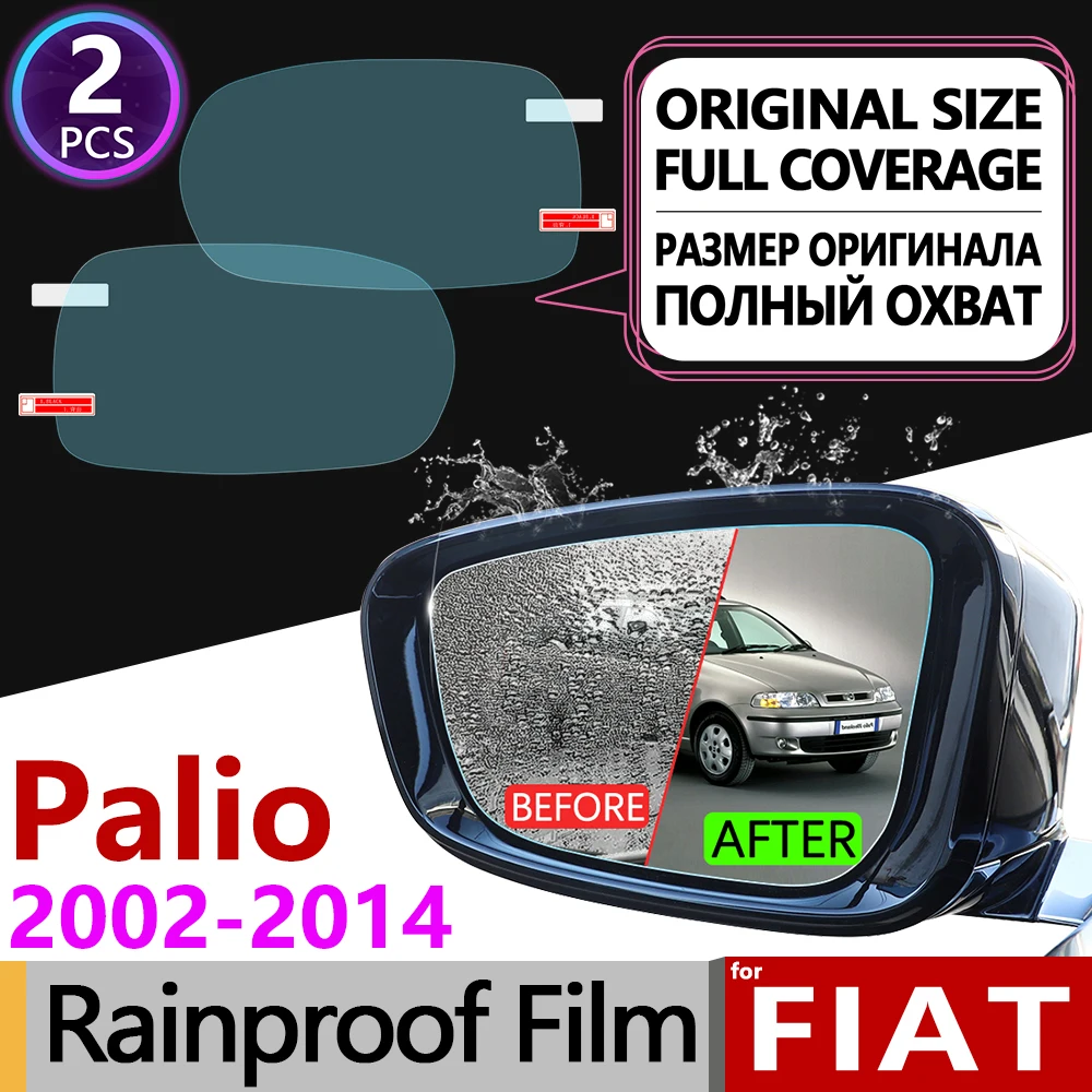 Для Fiat Palio 2002 ~ 2014 178 1st Gen Weekend полное покрытие противотуманная пленка зеркало