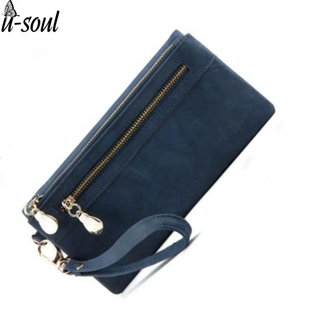Fashion Women Wallets Dull Polish PU Leather Wallet Double Zipper Day Clutch Female Leather Wallet Laies Purse SC0025
Fashion Women Wallets Dull Polish PU Leather Wallet Double Zipper Day Clutch Female Leather Wallet Laies Purse SC0025