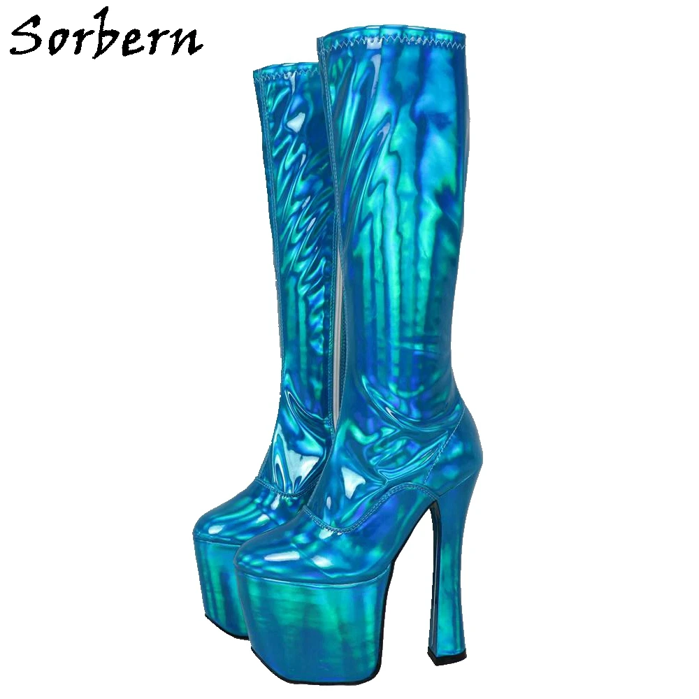 Sorbern Knee High Boots For Womens 20CM Heels Botines Mujer 2019 Plus Size EU36-46 Neon Botas De Mujer Fashion Boots
Sorbern Knee High Boots For Womens 20CM Heels Botines Mujer 2019 Plus Size EU36-46 Neon Botas De Mujer Fashion Boots