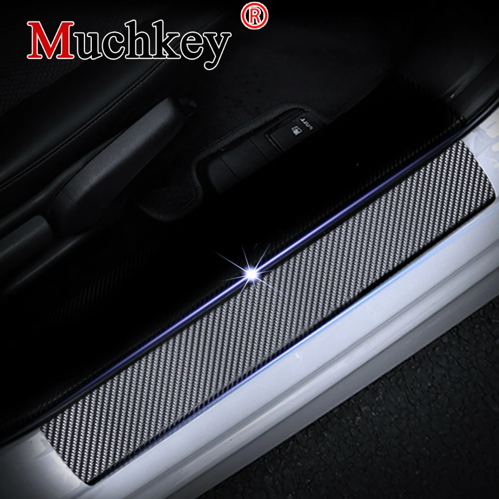 For Mazda Atenza Axela CX-3 CX-4 Car Door Sill Scuff Plate Door Sill Guard 4D Carbon Fiber Vinyl Stickers Car Accessories 4Pcs
For Mazda Atenza Axela CX-3 CX-4 Car Door Sill Scuff Plate Door Sill Guard 4D Carbon Fiber Vinyl Stickers Car Accessories 4Pcs