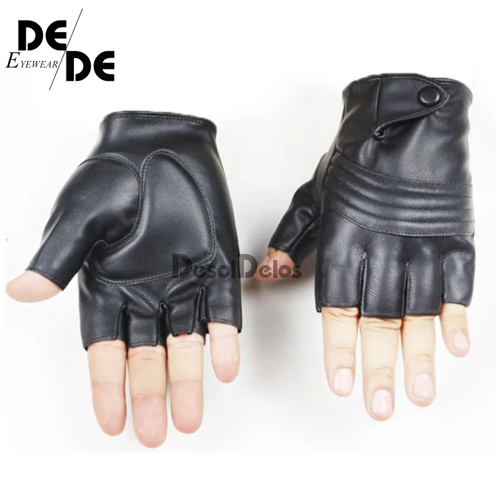 New Style Mens Leather Driving Gloves Fitness Gloves Half Finger Tactical Gloves Black Guantes Luva DropShipping
New Style Mens Leather Driving Gloves Fitness Gloves Half Finger Tactical Gloves Black Guantes Luva DropShipping