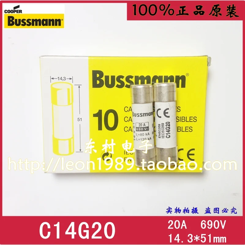 Плавкий предохранитель US Bussmann C14G1 C14G2 C14G4 C14G6 C14G8 C14G10 C14G12 C14G16 C14G20 C14G25 C14G32 C14G40 C14G50 690 В 14*51 мм-20 шт.
Плавкий предохранитель US Bussmann C14G1 C14G2 C14G4 C14G6 C14G8 C14G10 C14G12 C14G16 C14G20 C14G25 C14G32 C14G40 C14G50 690 В 14*51 мм-20 шт.