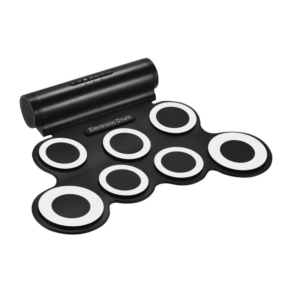 Portable Digital Stereo Electronic Drum Set 7 Silicon Pads USB Powered Built-in Speaker with Drumsticks for Beginners
Portable Digital Stereo Electronic Drum Set 7 Silicon Pads USB Powered Built-in Speaker with Drumsticks for Beginners