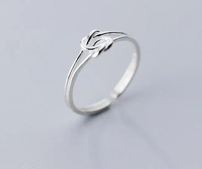100% Authentic REAL.925 Sterling Silver Fine Jewelry Double Rows Love Knot ring GTLJ1527
100% Authentic REAL.925 Sterling Silver Fine Jewelry Double Rows Love Knot ring GTLJ1527