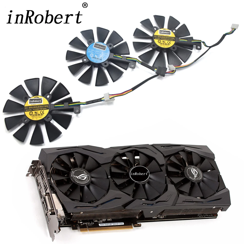 New 87MM PLD09210S12M PLD09210S12HH Cooling Fan Replace For ASUS Strix GTX 1060 OC 1070 1080 GTX 1080Ti RX 480 Graphics Card Fan
New 87MM PLD09210S12M PLD09210S12HH Cooling Fan Replace For ASUS Strix GTX 1060 OC 1070 1080 GTX 1080Ti RX 480 Graphics Card Fan
