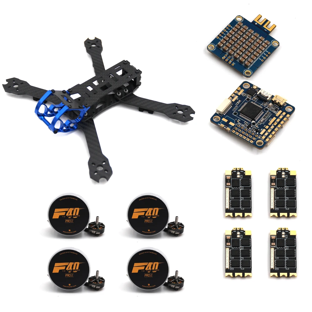 Сапфировая звезда 5 дюймов 226 мм омнибус F4 AIO V6 Flight контроллер wraith32 v2 35a esc t мотор F40