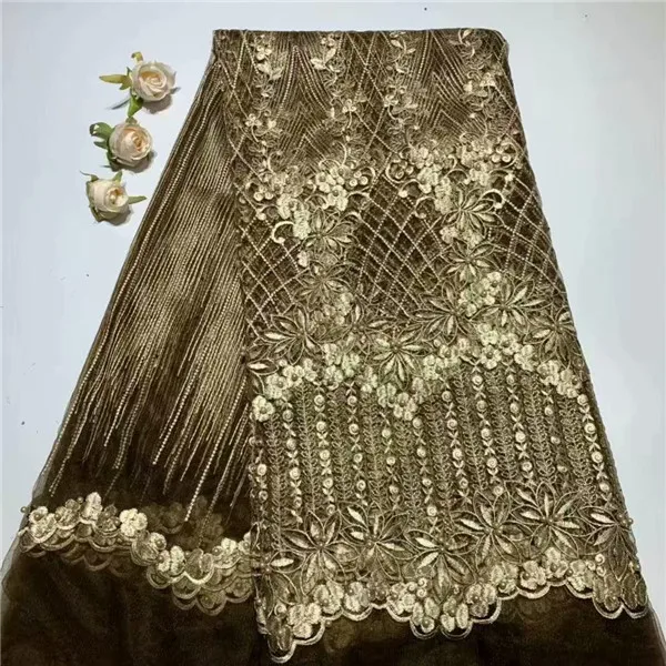 Graceful party apparel cloth French net lace fabric with beads nice tulle material for fashion dress ZQN166(5yards/lot)
Graceful party apparel cloth French net lace fabric with beads nice tulle material for fashion dress ZQN166(5yards/lot)