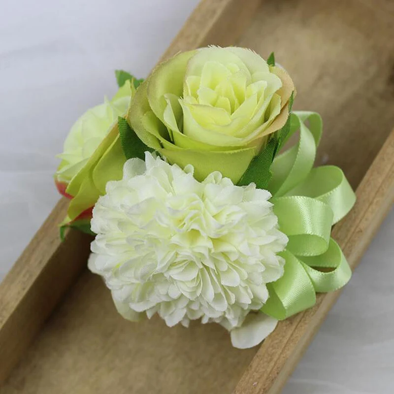 REDJCK 5 Pcs\lot Guest Wrist Flower Handmade Silk Artificial Flowers Bridegroom Bride Women Hand Flower For Prom Wedding Party
REDJCK 5 Pcs\lot Guest Wrist Flower Handmade Silk Artificial Flowers Bridegroom Bride Women Hand Flower For Prom Wedding Party