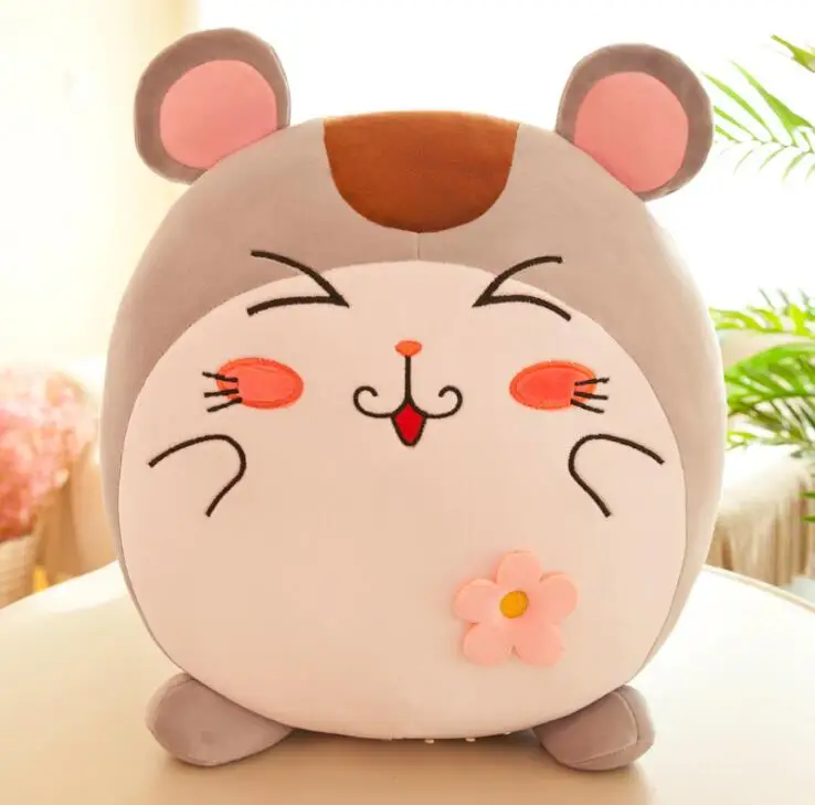 55cm Creative New mouse pillow Cartoon Hamster Plush Toy zodiac mouse Stuffed animals Dolls for Children's Birthday Gift
55cm Creative New mouse pillow Cartoon Hamster Plush Toy zodiac mouse Stuffed animals Dolls for Children's Birthday Gift