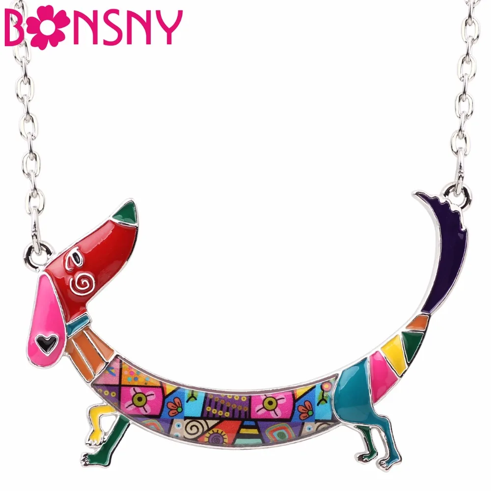 Bonsny Statement Maxi Metal Chain Enamel Pet Choker Dachshund Dog Necklace PendantCollar 2017 New Animal Jewelry For Women Girl
Bonsny Statement Maxi Metal Chain Enamel Pet Choker Dachshund Dog Necklace PendantCollar 2017 New Animal Jewelry For Women Girl