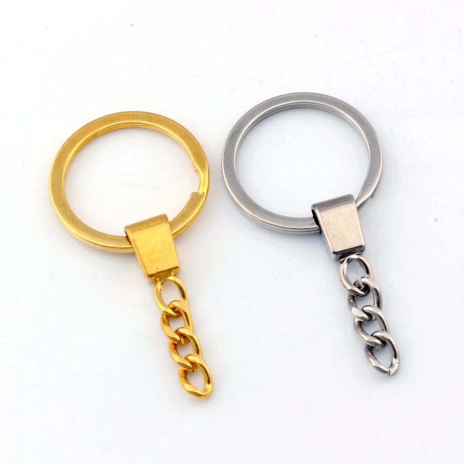 30Pcs Key Chains & Key Rings Dull Silver Color & Gold 6.2cm x3cm(2 4/8" x1 1/8") DIY Jewelry Findings Accessories For Keys
30Pcs Key Chains & Key Rings Dull Silver Color & Gold 6.2cm x3cm(2 4/8" x1 1/8") DIY Jewelry Findings Accessories For Keys