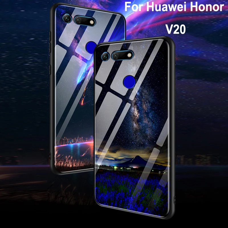 Чехол для Huawei Honor V20, роскошный чехол из закаленного стекла + мягкая задняя крышка с краями 6,4 дюйма для Huawei HonorV20, PCT-AL10, стеклянный чехол
Чехол для Huawei Honor V20, роскошный чехол из закаленного стекла + мягкая задняя крышка с краями 6,4 дюйма для Huawei HonorV20, PCT-AL10, стеклянный чехол