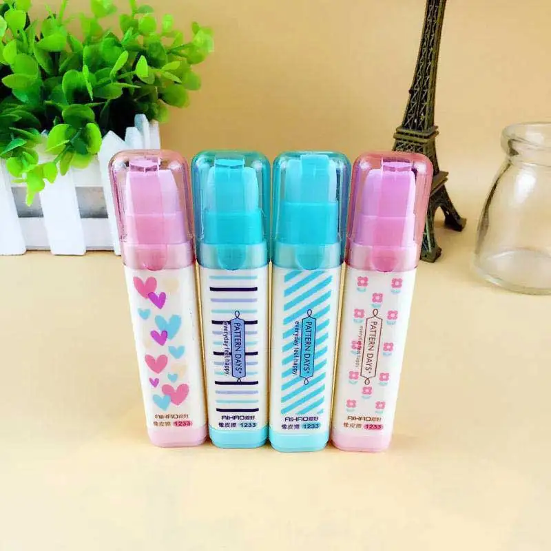 Cute Kawaii Heart Flower Rubber Erasers Lovely Stripe Pencil Eraser For Kids Gift Creative Korean School Stationery Novelty Item
Cute Kawaii Heart Flower Rubber Erasers Lovely Stripe Pencil Eraser For Kids Gift Creative Korean School Stationery Novelty Item
