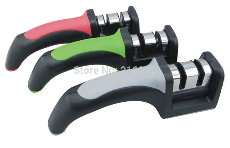 Two Stages Diamond & Ceramic Kitchen Knife Sharpener Sharpening Stone Household Knife Sharpener Kitchen Knives Tools
Two Stages Diamond & Ceramic Kitchen Knife Sharpener Sharpening Stone Household Knife Sharpener Kitchen Knives Tools