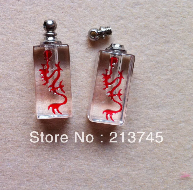Freeshipping Valentine's day!! Hot Red Glass Perfume vial pendant SCREW CAP 100pcs rice art pendant
Freeshipping Valentine's day!! Hot Red Glass Perfume vial pendant SCREW CAP 100pcs rice art pendant