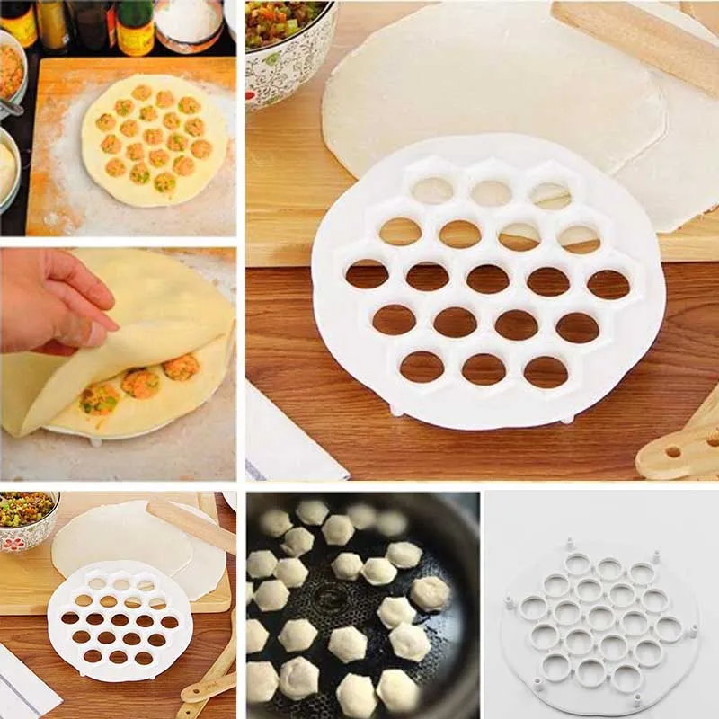 2018 new DIY white plastic dumpling mold kitchen pastry tool maker dough press 19 hole dumplings fruit and vegetable tools 8
2018 new DIY white plastic dumpling mold kitchen pastry tool maker dough press 19 hole dumplings fruit and vegetable tools 8
