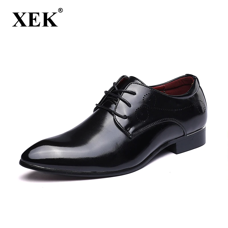 DADIJIER Dress Shoes Men oxford Flats Formal Business Shoes Pointed toe men's patent leather Wedding shoes Italian Zapato sST205
DADIJIER Dress Shoes Men oxford Flats Formal Business Shoes Pointed toe men's patent leather Wedding shoes Italian Zapato sST205