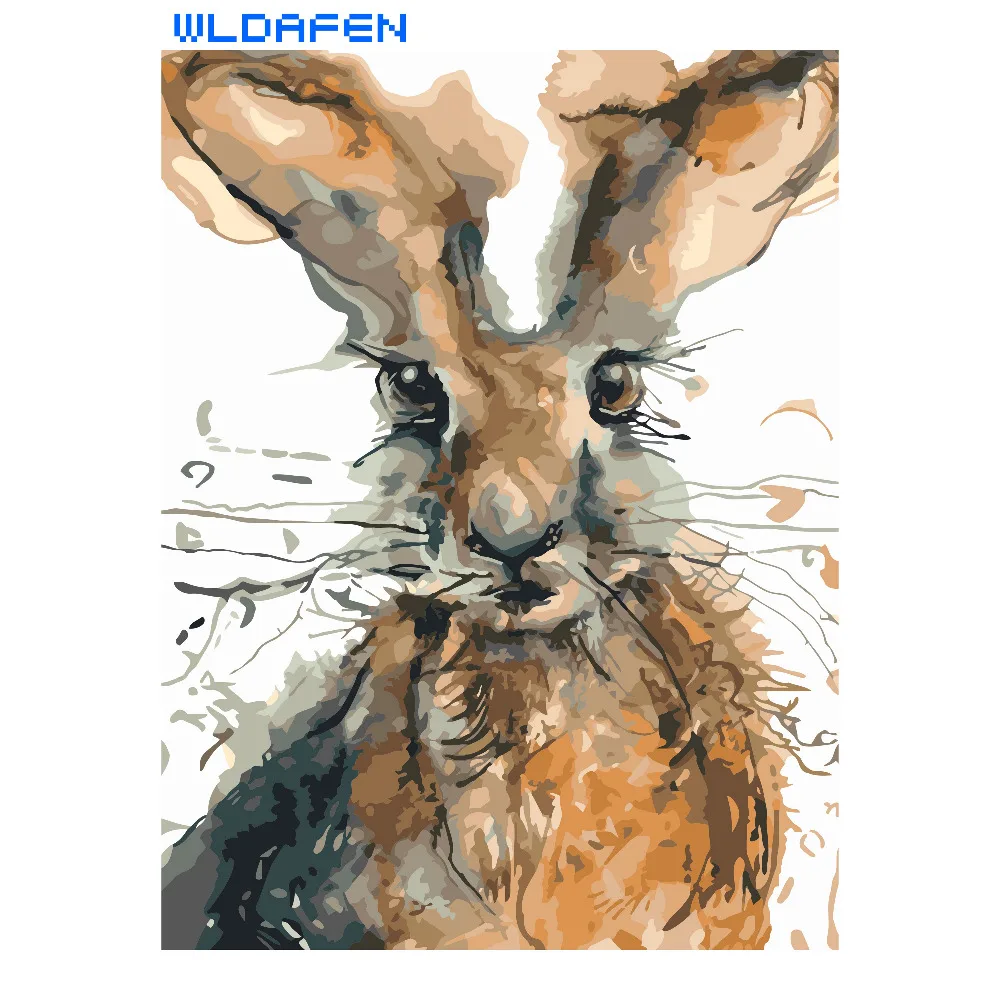 NEW lovely rabbit picture on wall acrylic paint by numbers diy painting unique gift oil 40X50cm
NEW lovely rabbit picture on wall acrylic paint by numbers diy painting unique gift oil 40X50cm