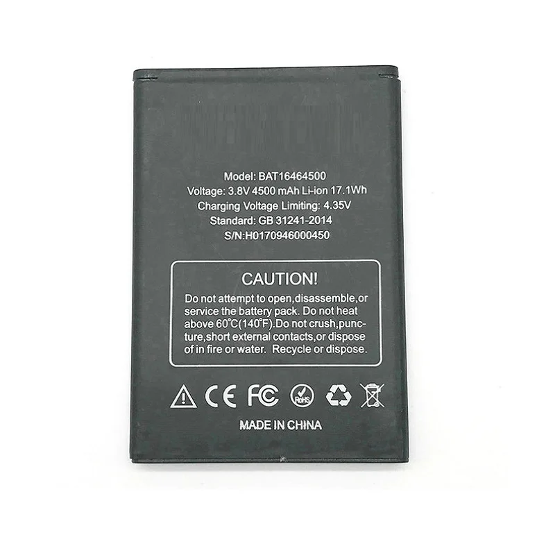 BAT16464500 Battery For DOOGEE T5 T5 lite Batterie Bateria Batterij Accumulator 4500mAh High Quality
BAT16464500 Battery For DOOGEE T5 T5 lite Batterie Bateria Batterij Accumulator 4500mAh High Quality