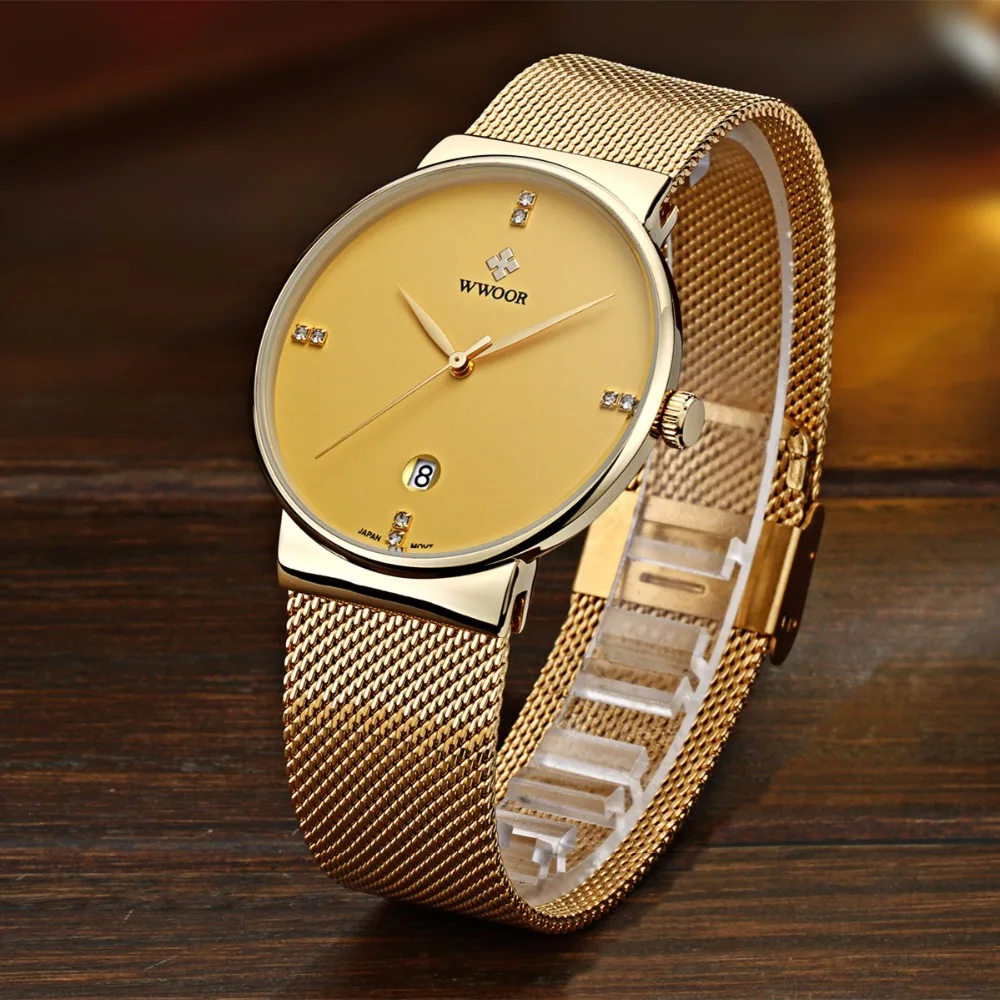 WWOOR Ultra Thin Men's Watch 2019 Top Brand Luxury Waterproof Male Clock Fashion Casual Business watch men relogio masculino
WWOOR Ultra Thin Men's Watch 2019 Top Brand Luxury Waterproof Male Clock Fashion Casual Business watch men relogio masculino