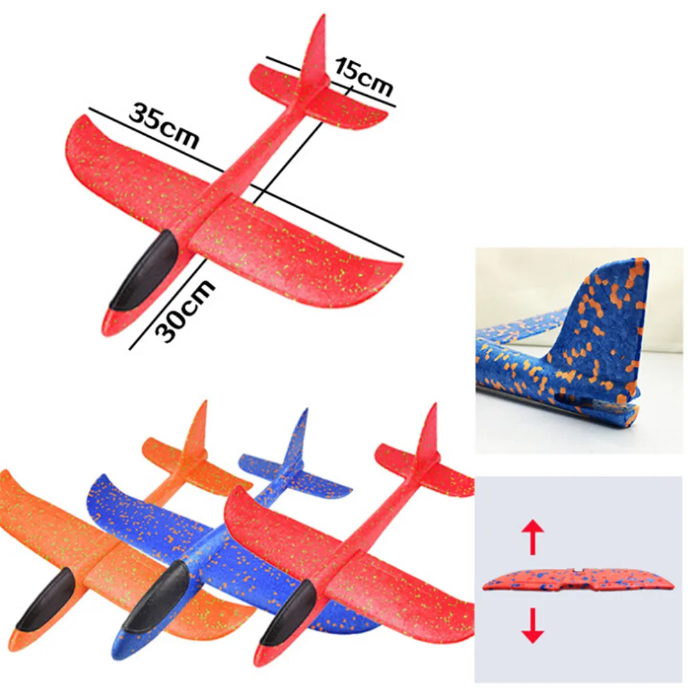 Aircraft Inertial Foam EVA Airplane Toy Plane Model Outdoor Toy Airplane Hand Launch Throwing Glider Educational Toys Gift
Aircraft Inertial Foam EVA Airplane Toy Plane Model Outdoor Toy Airplane Hand Launch Throwing Glider Educational Toys Gift