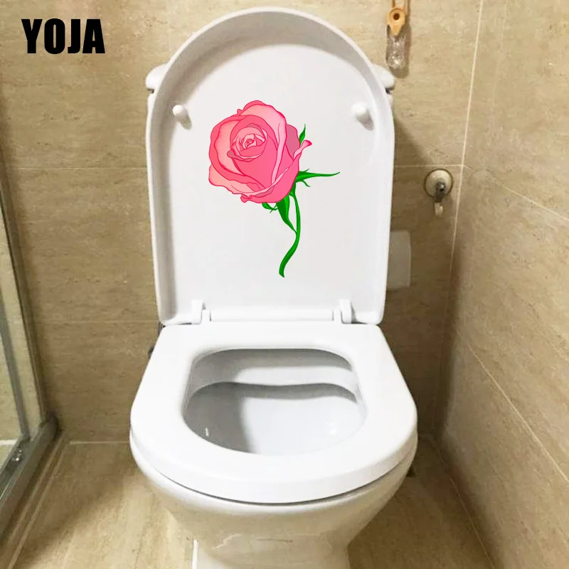 YOJA 17.5*23.5CM Pink Rose Cartoon Home Decor Living Room Wall Decal WC Toilet Seat Stickers T1-0737
YOJA 17.5*23.5CM Pink Rose Cartoon Home Decor Living Room Wall Decal WC Toilet Seat Stickers T1-0737