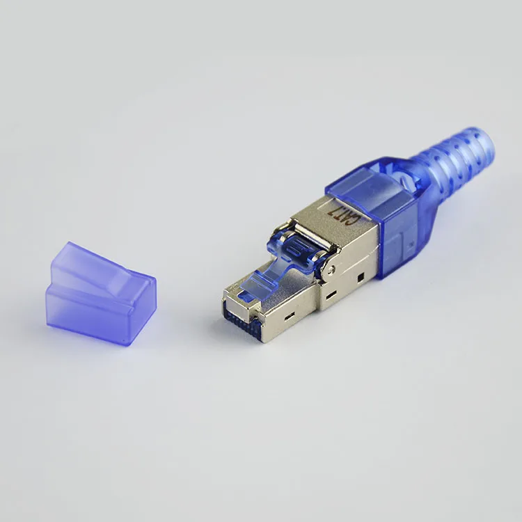 Экранированный разъем RJ45, Обжимной Сетевой кабель Ethernet 10 Gigabit, коннектор 8p8c, CAT.7, класс, без инструментов, прозрачная головка
Экранированный разъем RJ45, Обжимной Сетевой кабель Ethernet 10 Gigabit, коннектор 8p8c, CAT.7, класс, без инструментов, прозрачная головка
