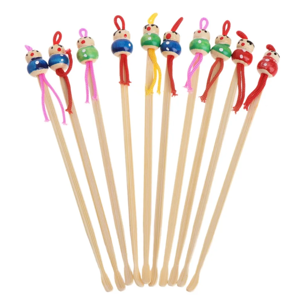10Pcs Cartoon Doll Bamboo Earpick Spoon Clean Earwax Removers Ear Care Safe Tool ear cleaner for humans suction
10Pcs Cartoon Doll Bamboo Earpick Spoon Clean Earwax Removers Ear Care Safe Tool ear cleaner for humans suction