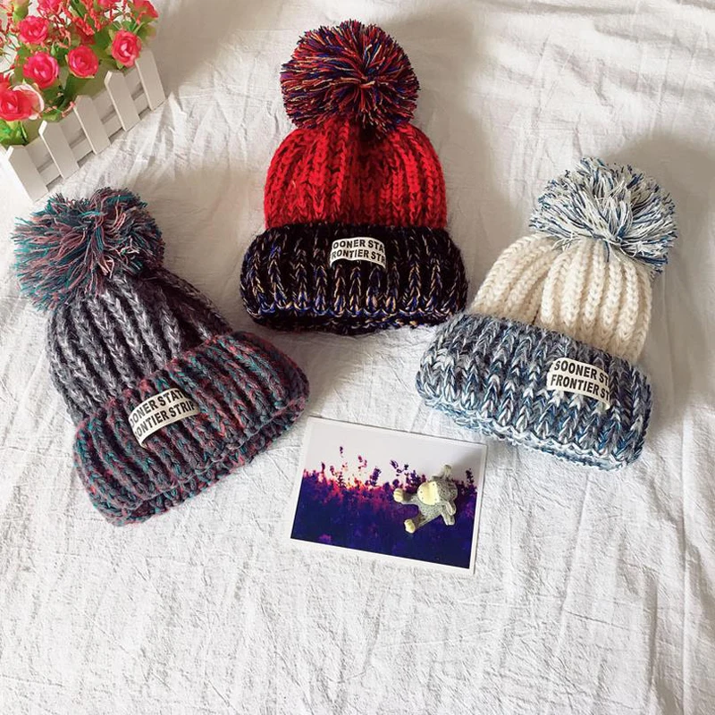 New Autumn Winter Baby Hats Patchwork Warm Knitted Crochet Beanie Hat Baby Cap Boys Girls for Child for 3-12 Years Old XL256
New Autumn Winter Baby Hats Patchwork Warm Knitted Crochet Beanie Hat Baby Cap Boys Girls for Child for 3-12 Years Old XL256