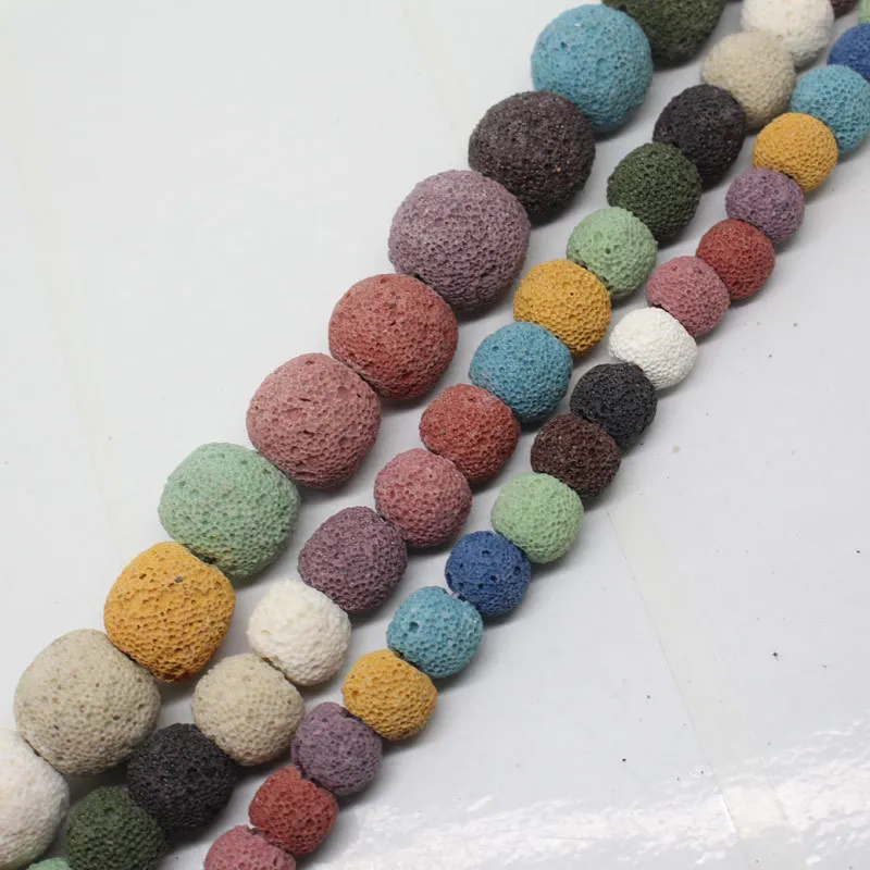 Mini. order is $7!10-20mm Multicolor Volcanic rock Round Jewelry Making Loose Beads Stand 15"
Mini. order is $7!10-20mm Multicolor Volcanic rock Round Jewelry Making Loose Beads Stand 15"