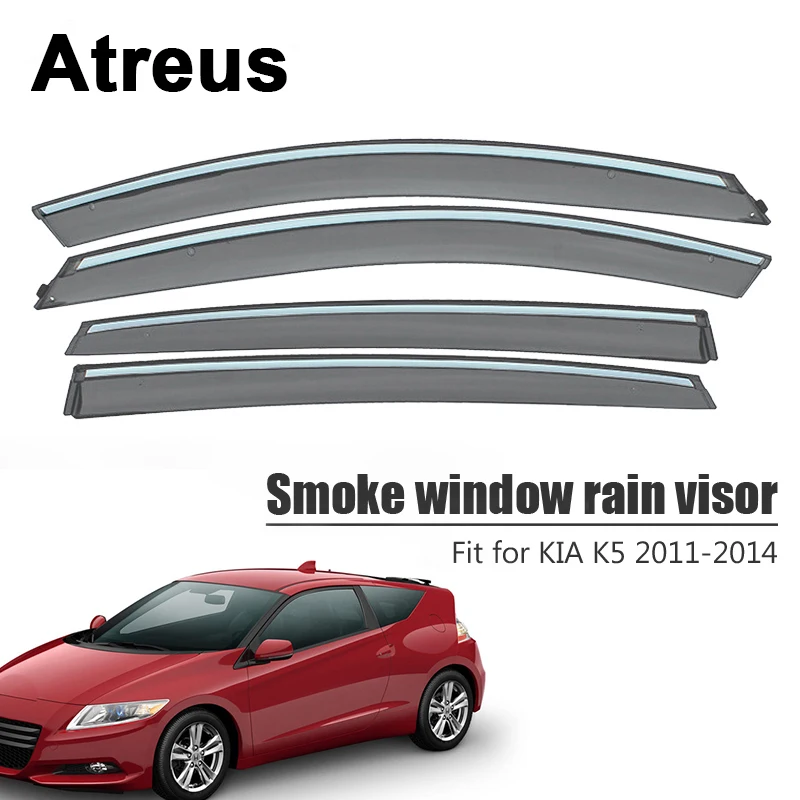 Atreus 1 комплект для Kia K5 Optima 2011 2012 2013 2014 высокое качество автомобильный дым Окно Дождь козырек вентиляционные солнцезащитные дефлекторы защит...
Atreus 1 комплект для Kia K5 Optima 2011 2012 2013 2014 высокое качество автомобильный дым Окно Дождь козырек вентиляционные солнцезащитные дефлекторы защит...