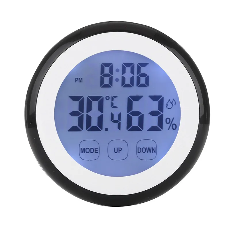 4 Colors Plastic Digital LCD Temperature Humidity Time Function Wall Clock Indoor Weather Station Meter Tester Backlight Clocks
4 Colors Plastic Digital LCD Temperature Humidity Time Function Wall Clock Indoor Weather Station Meter Tester Backlight Clocks