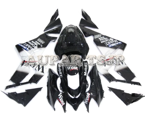 West Black White Custom fairing Body Kit For Kawasaki ZX10R ZX-10R 2004 2005 04 05 Sportbike Cowlings New Bodywork
West Black White Custom fairing Body Kit For Kawasaki ZX10R ZX-10R 2004 2005 04 05 Sportbike Cowlings New Bodywork