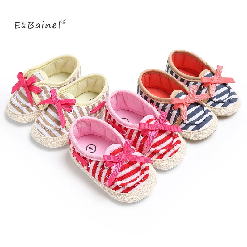 Striped Butterfly-Knot Baby Girls Shoes Toddler Newborn Soft Bottom Baby First Walkers Infant Baby Shoes Kids Footwear
Striped Butterfly-Knot Baby Girls Shoes Toddler Newborn Soft Bottom Baby First Walkers Infant Baby Shoes Kids Footwear