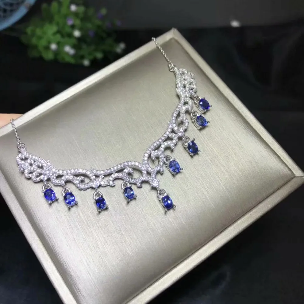 Natural blue sapphire Pendant necklace S925 silver Natural gemstone necklace Luxury Retro water drop women party gift jewelery
Natural blue sapphire Pendant necklace S925 silver Natural gemstone necklace Luxury Retro water drop women party gift jewelery