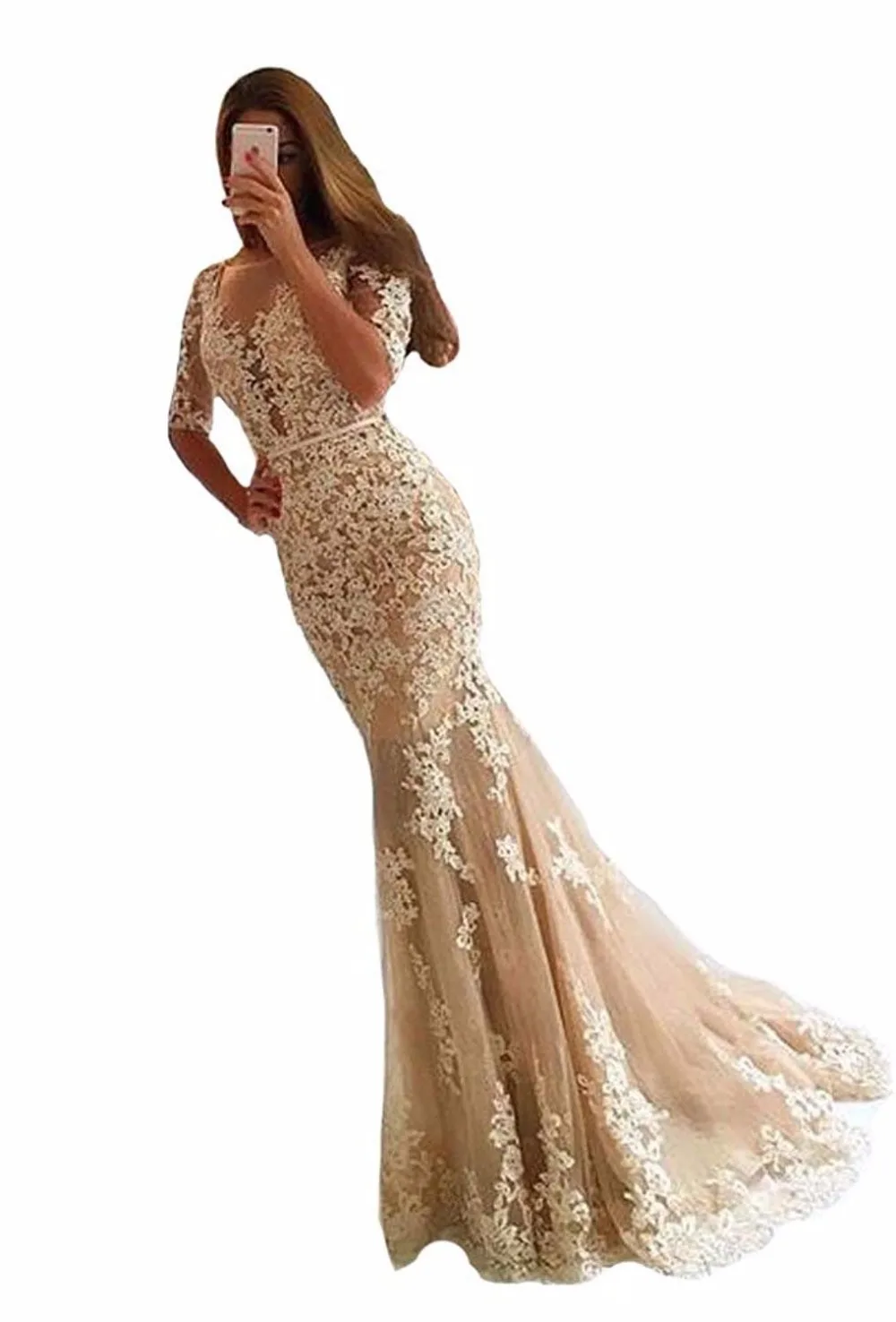 Evening Dress with Sleeves vestidos largos Lace Beaded Islamic Dubai Lebanon Mermaid Elegant Long Evening Gown 2019
Evening Dress with Sleeves vestidos largos Lace Beaded Islamic Dubai Lebanon Mermaid Elegant Long Evening Gown 2019